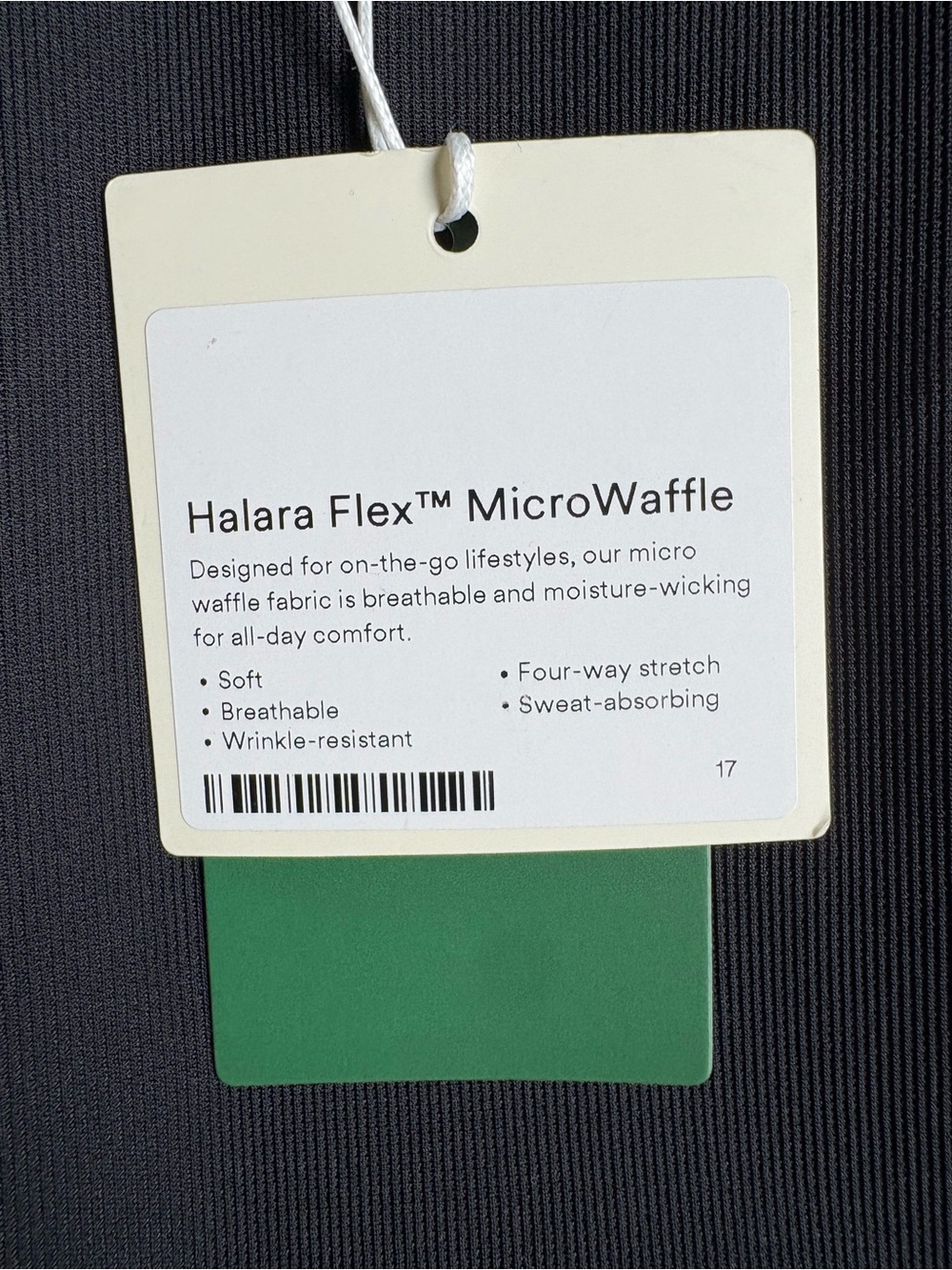 NWT Halara Microwaffle pants - Picture 6 of 6